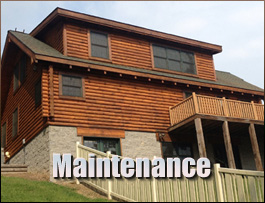 Rio Grande, Ohio Log Home Maintenance
